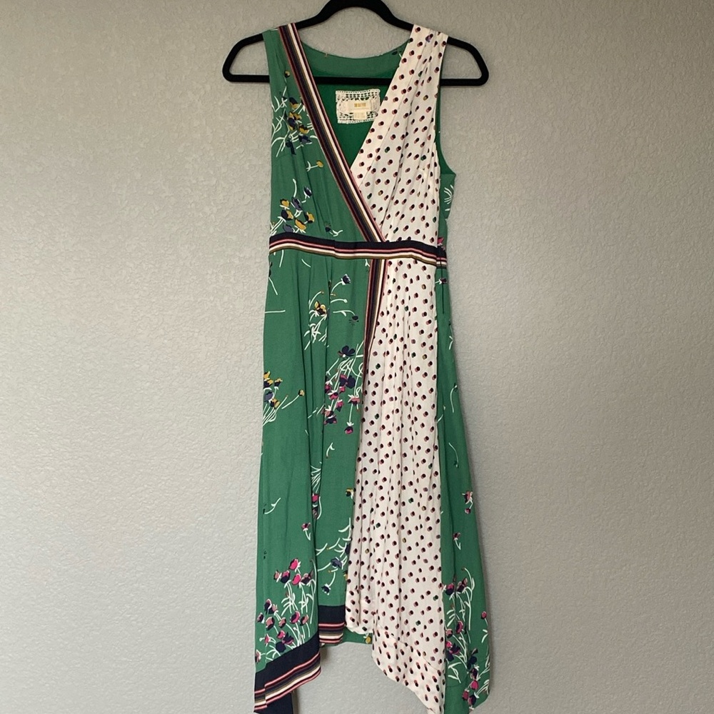 Maeve Anthropologie Faux Wrap Dress